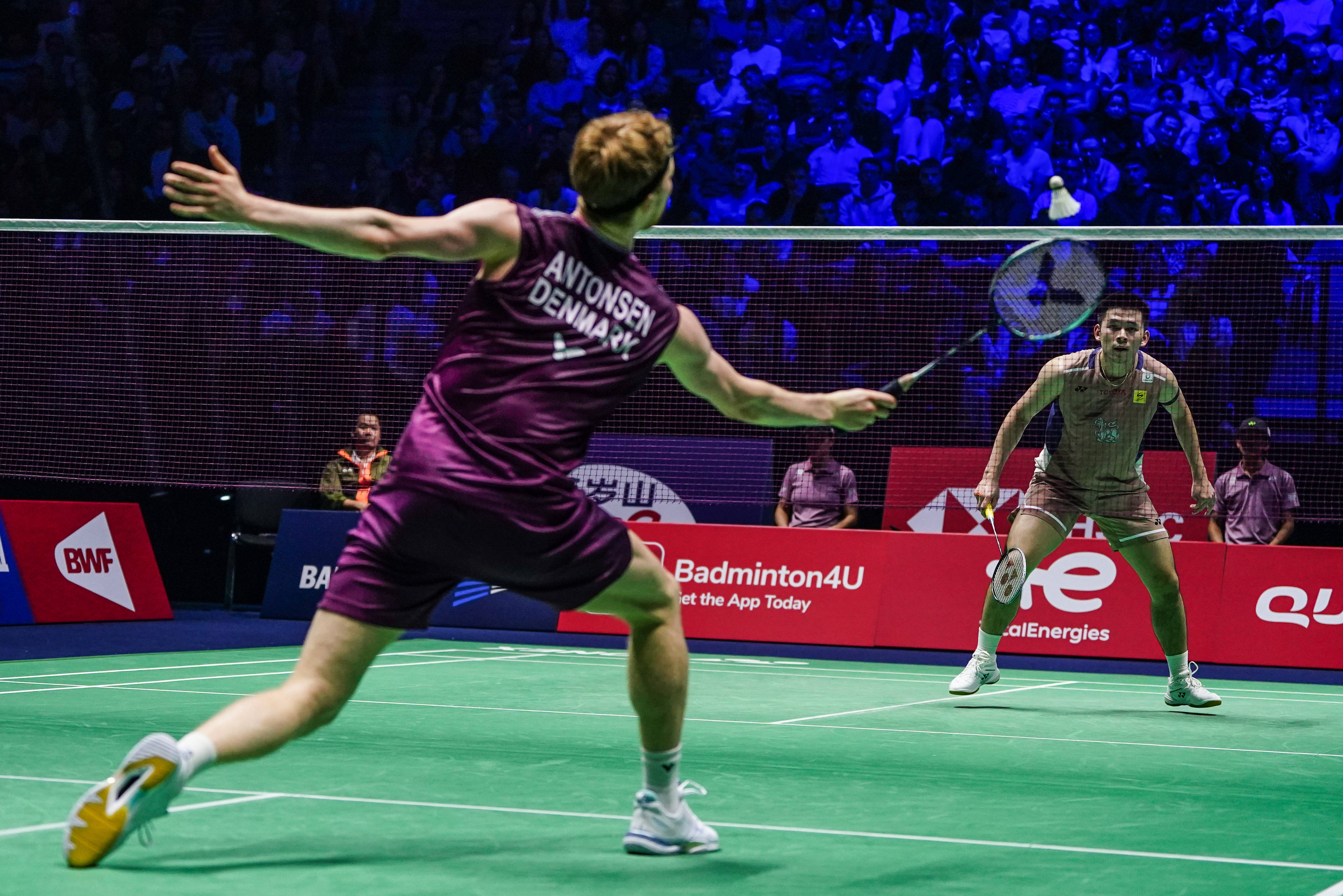 （体育）羽毛球——世锦赛：昆拉武特晋级男单决赛