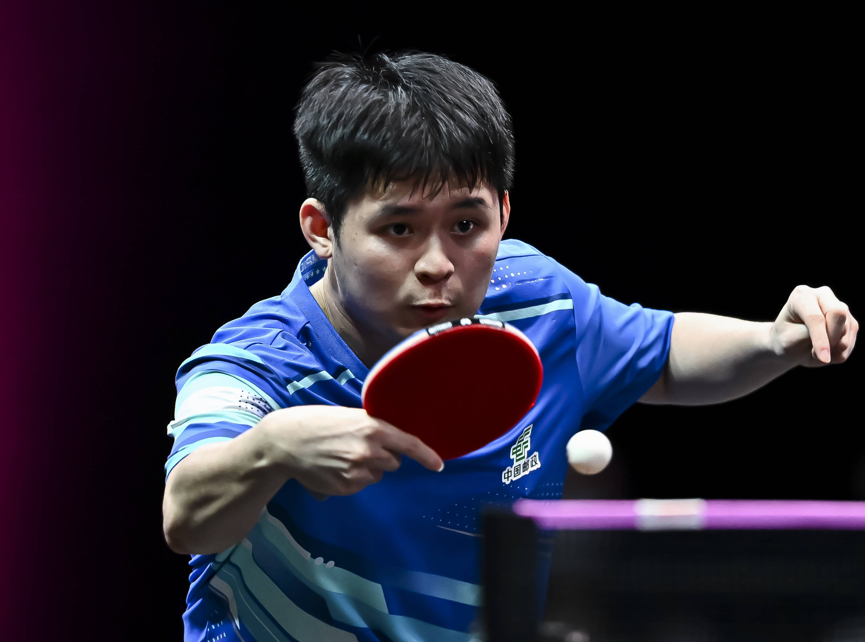 （体育）乒乓球——WTT多哈冠军赛：林诗栋无缘男单决赛