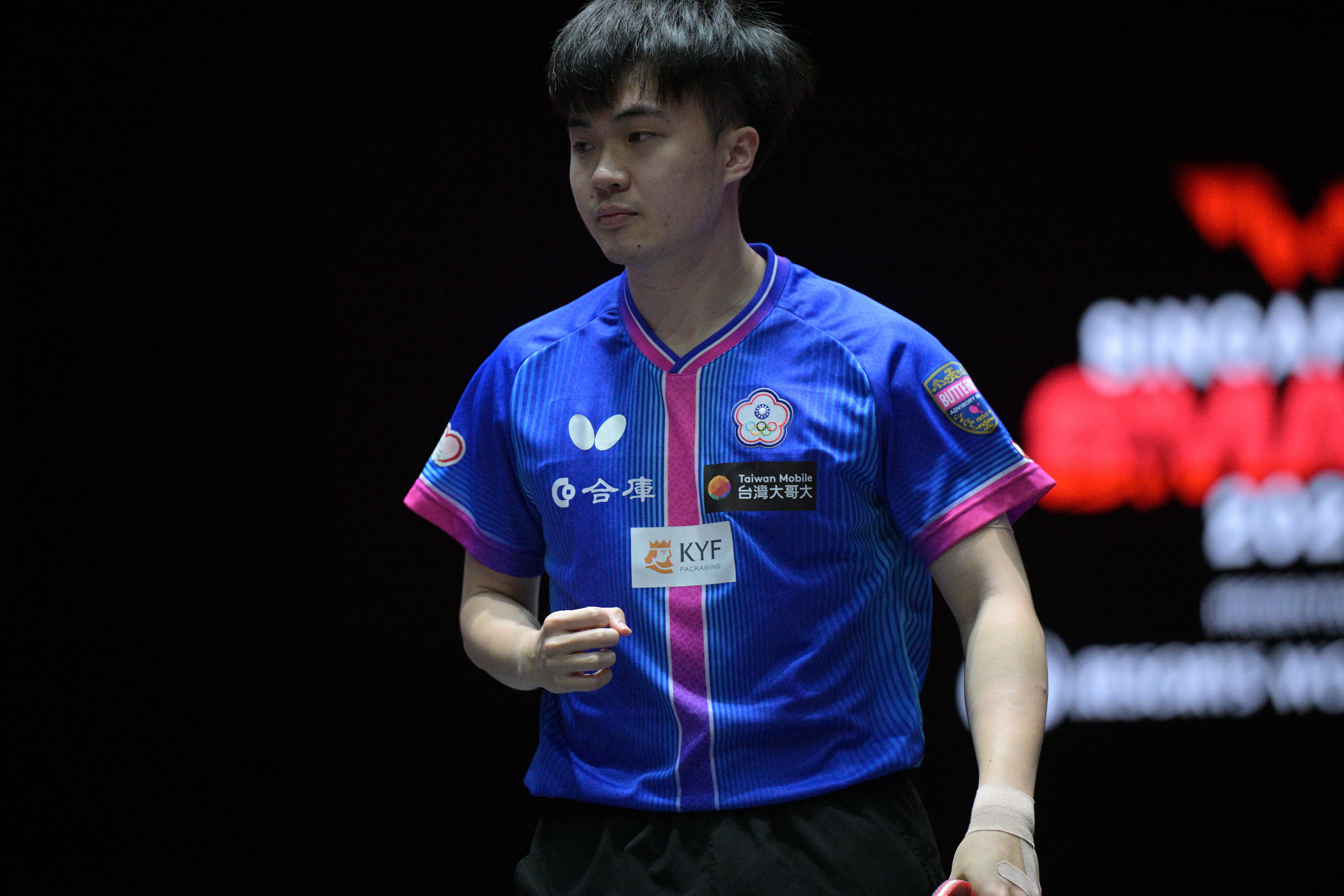 （体育）乒乓球——WTT新加坡大满贯：林昀儒晋级男单决赛